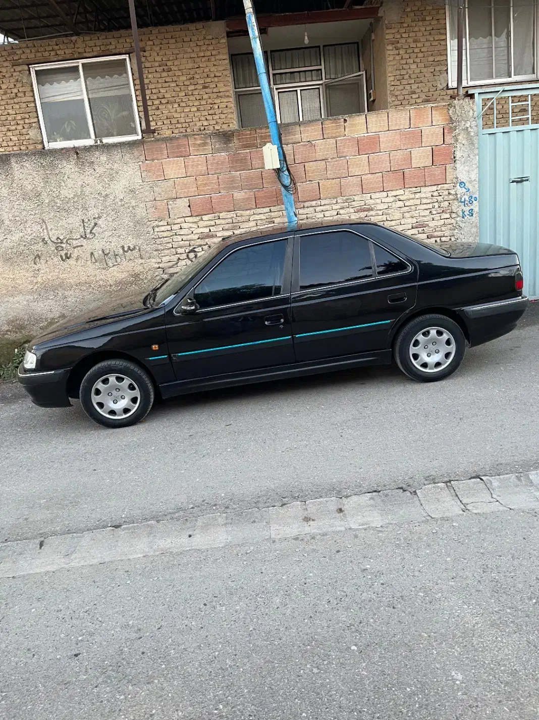 پژو پارس مشکی|خودرو سواری و وانت|خلیل شهر, |دیوار