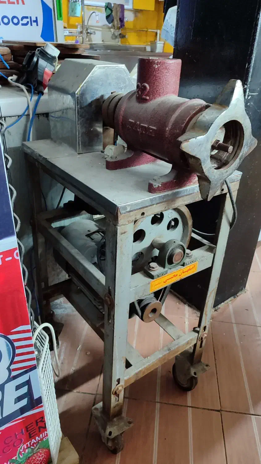 چرخ گوشت صنعتی|ماشین‌آلات صنعتی|بهبهان, |دیوار