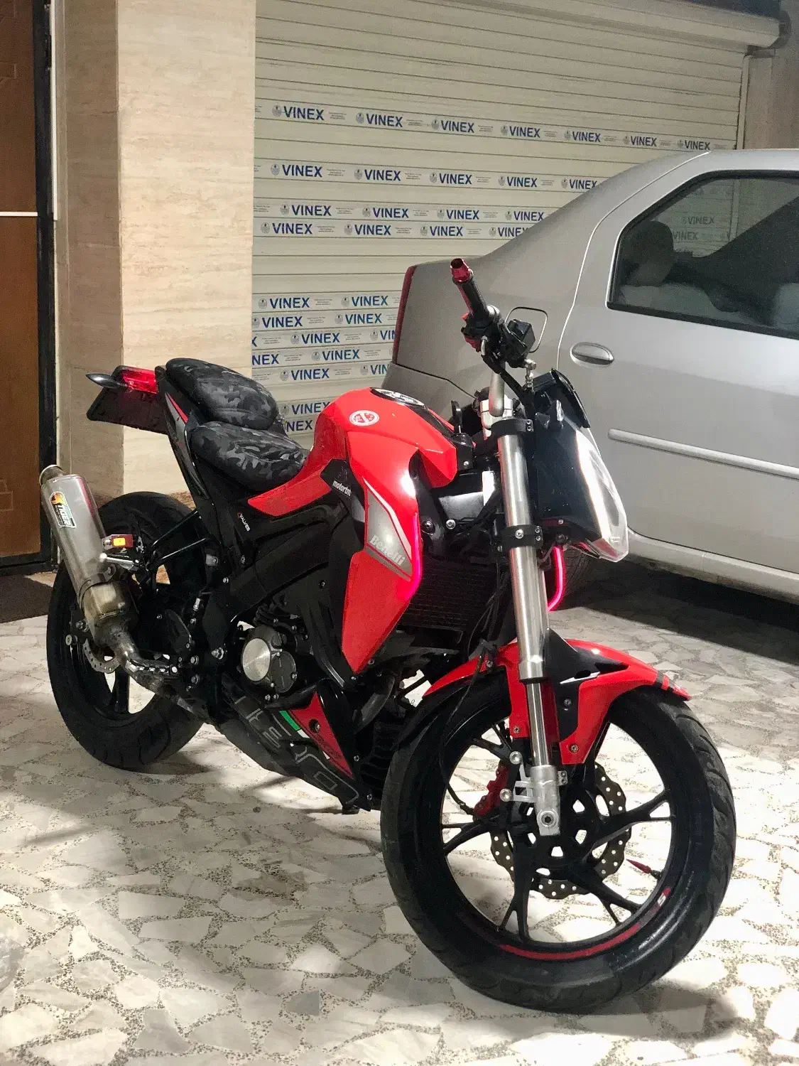 بنلی ۱۸۰تقویت ۲۵۰سی سی فوری|موتورسیکلت|رشت, شهرک قدس|دیوار