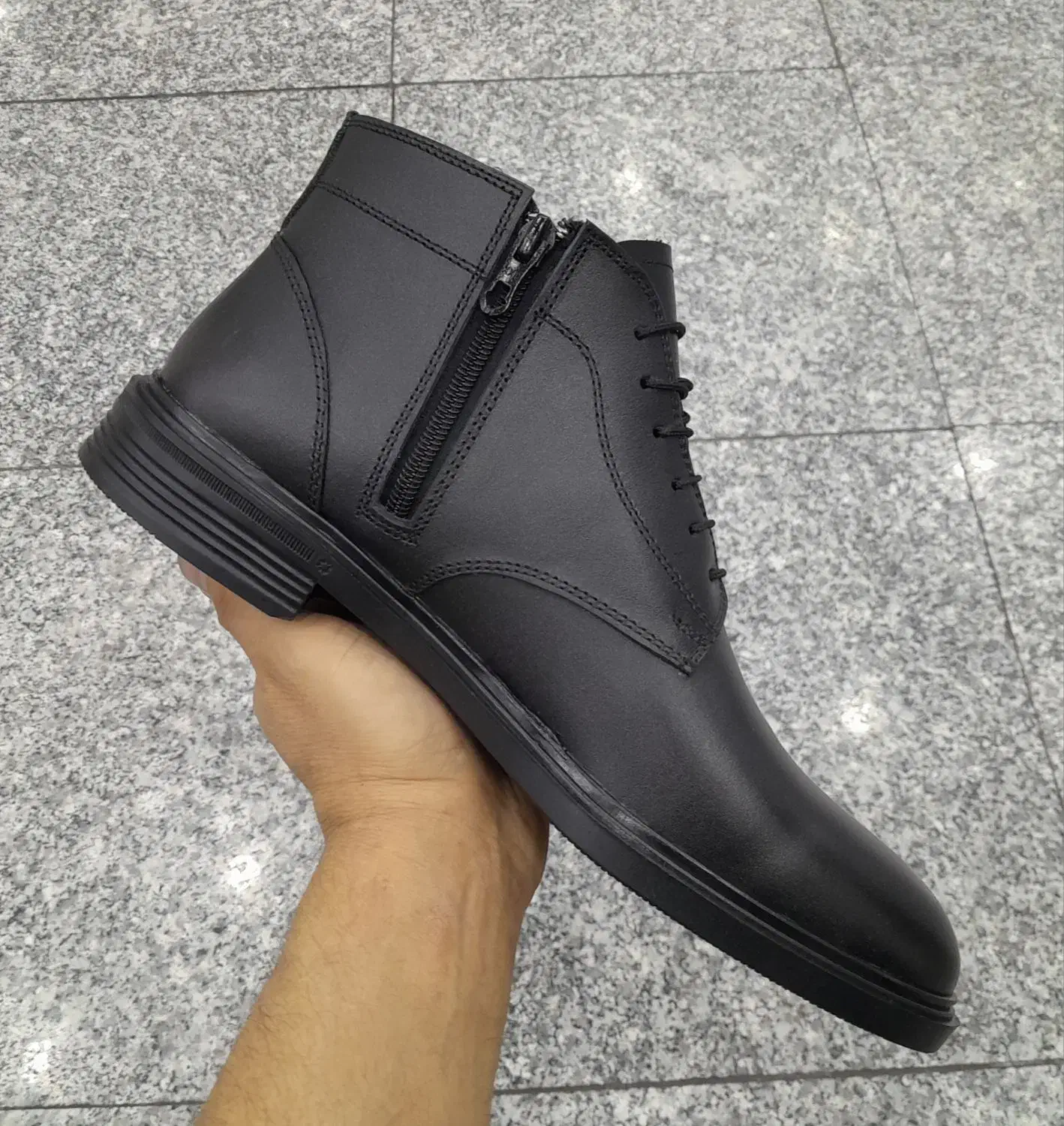 کفش محسن نیم بوت تمام چرم طبیبی گاوی کد۳۳۴|کیف، کفش، کمربند|تهران, فردوس|دیوار