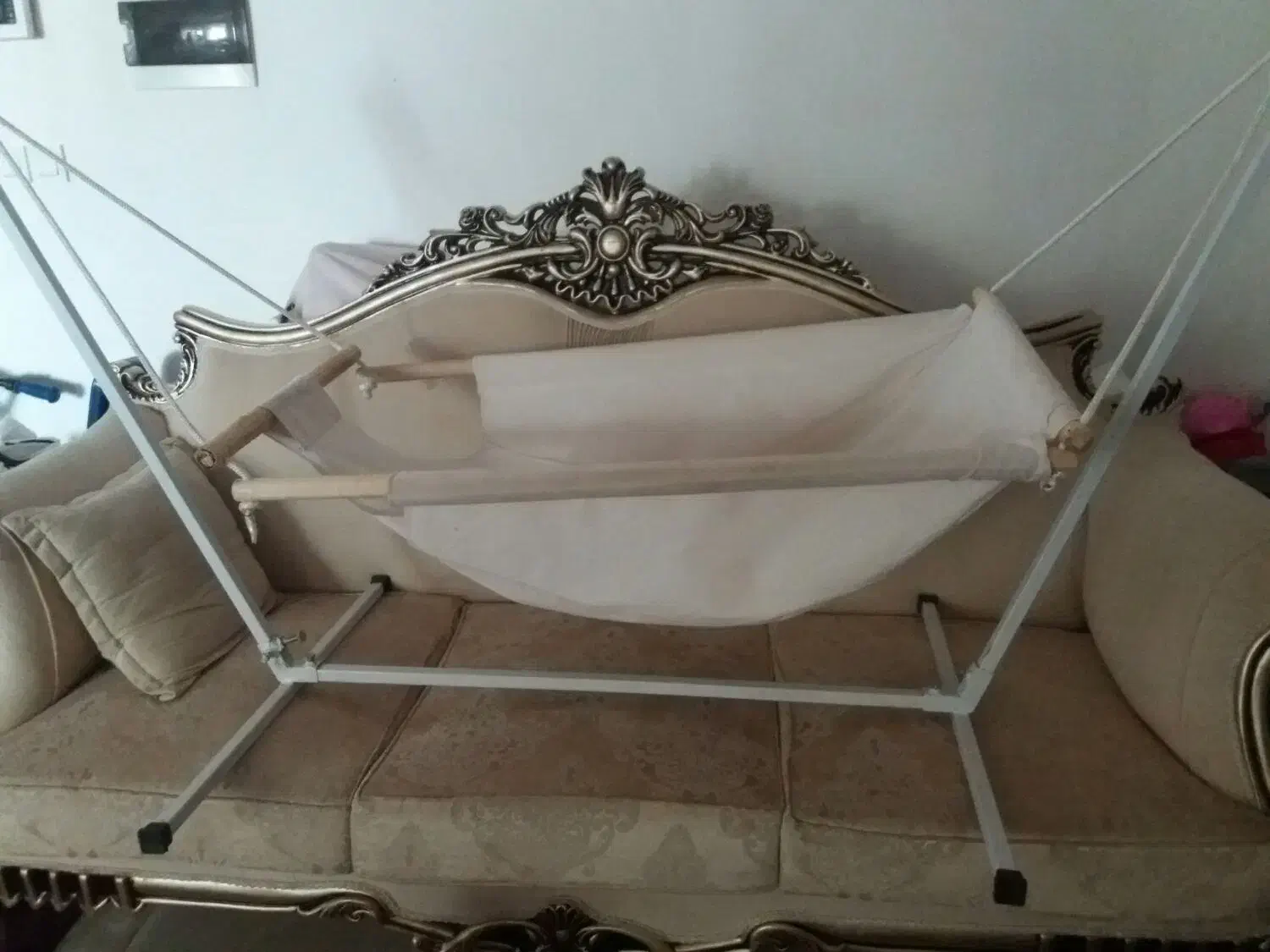 گهواره وننو سنتی قابل حمل تاشو با کیف|اسباب و اثاث بچه|تهران, مسعودیه|دیوار