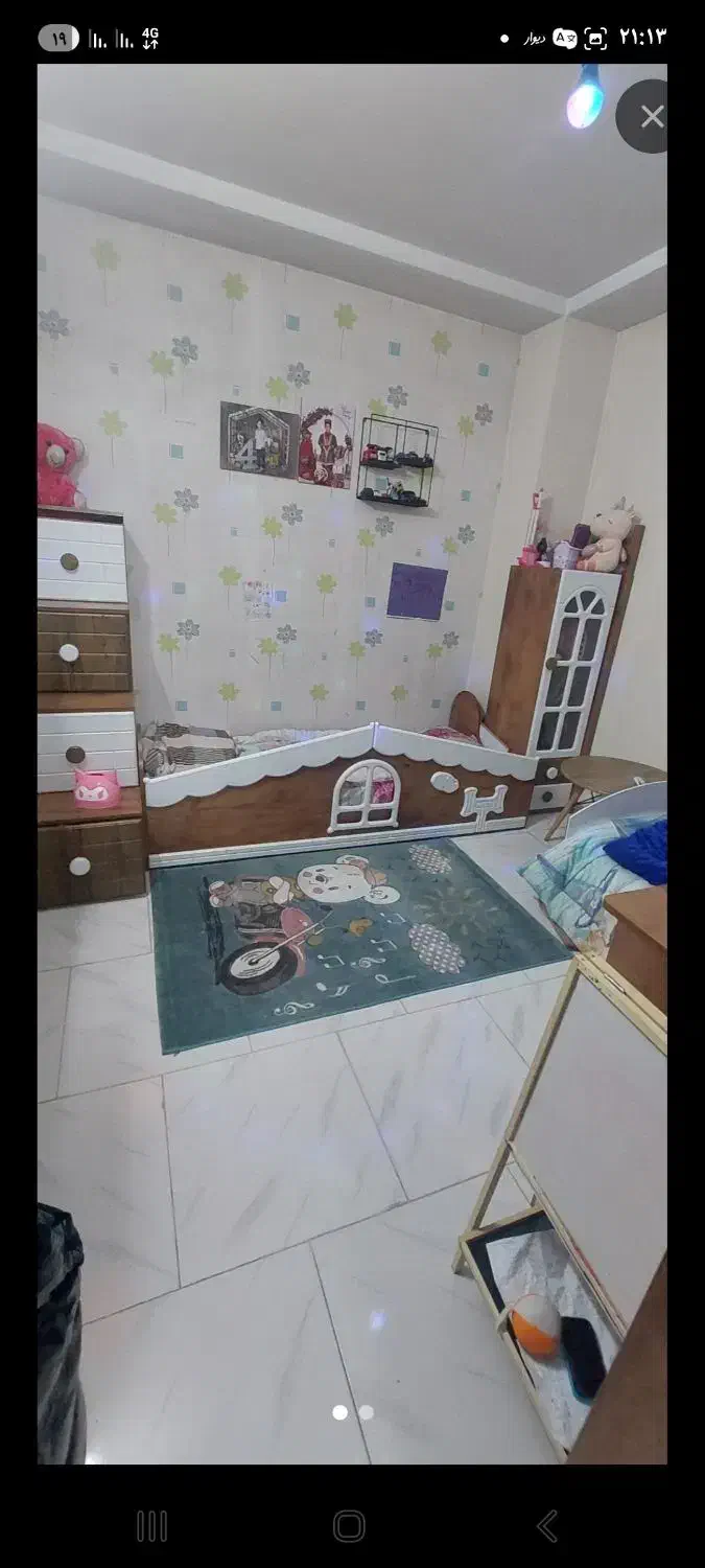 تخت دو طبقه|تخت و سرویس خواب|ورامین, ورامین|دیوار