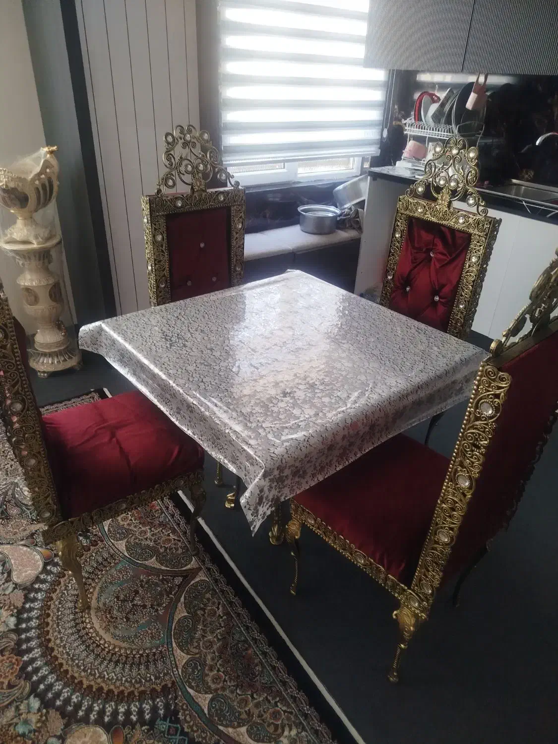 میز نهارخوری برنز|میز و صندلی غذاخوری|کرج, شهرک کوثر|دیوار