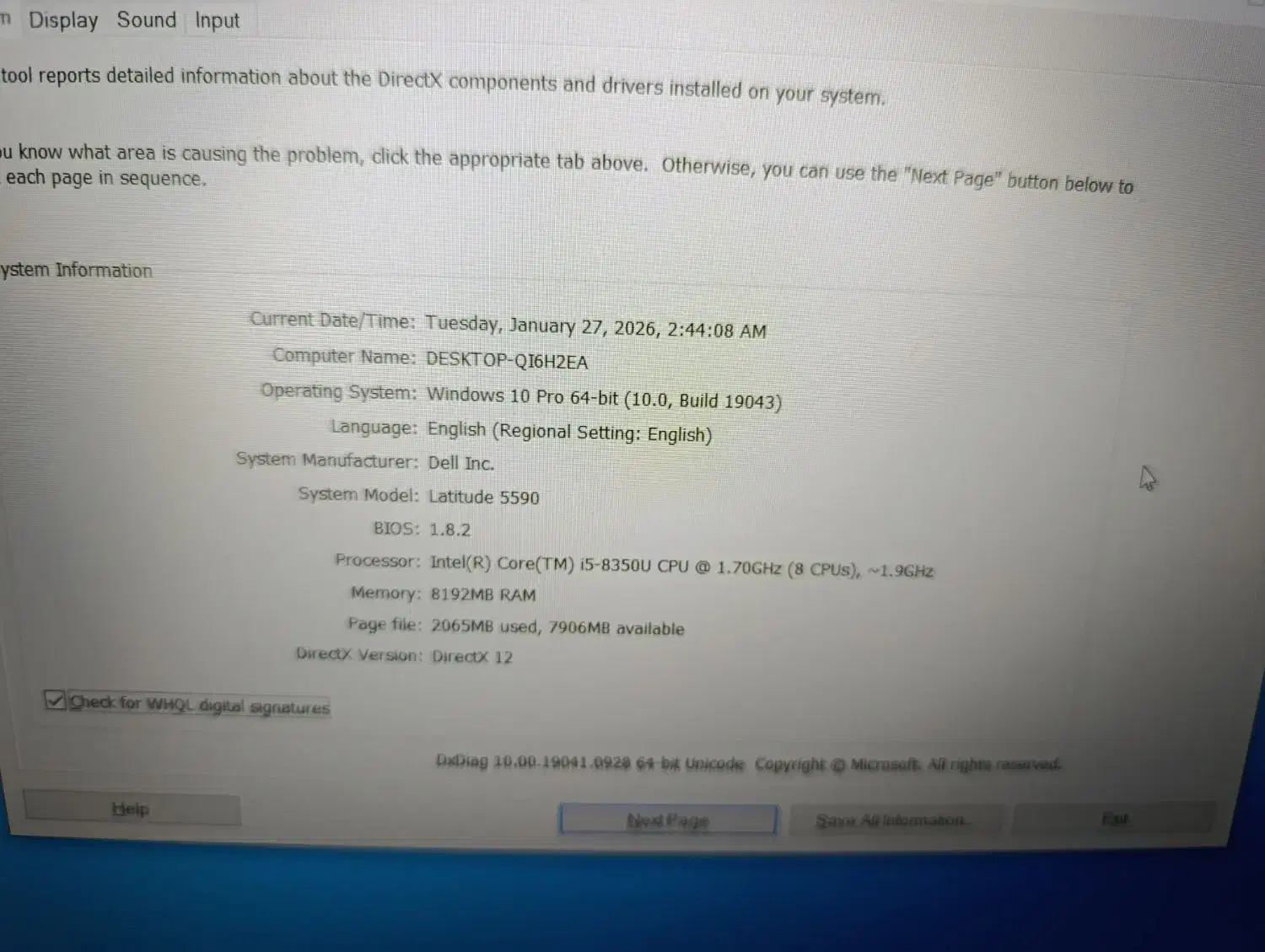DELL /8/256/i5/17inch|رایانه همراه|شیراز, شریفآباد|دیوار