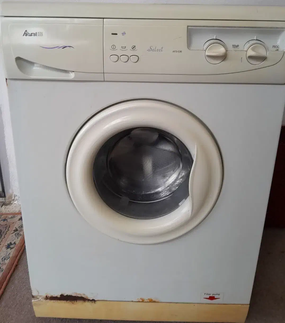 ماشین لباسشویی ۵ کیلویی آبسال|ماشین لباسشویی و خشککن لباس|لنگرود, |دیوار