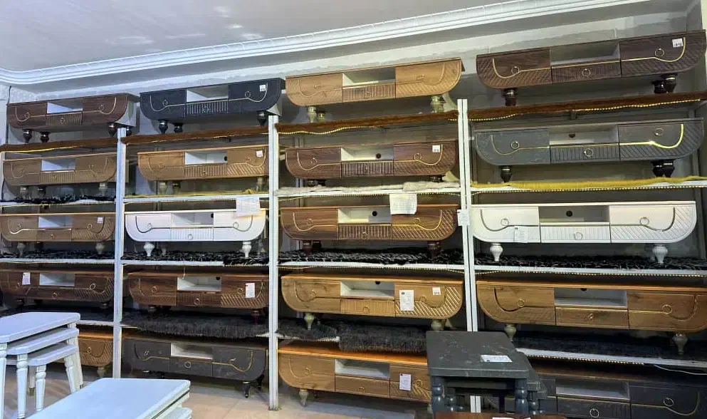 میز تی وی های چوبی رنگ بندی قسطی در زرکالا|میز تلویزیون|یاسوج, |دیوار