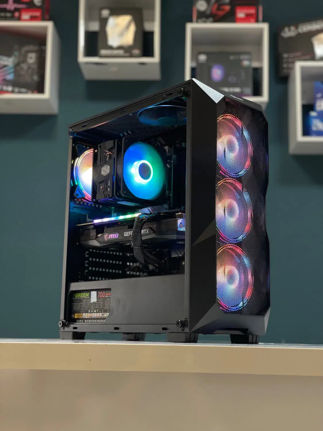 کیس گیمینگ و رندر|رایانه رومیزی|گرگان, |دیوار