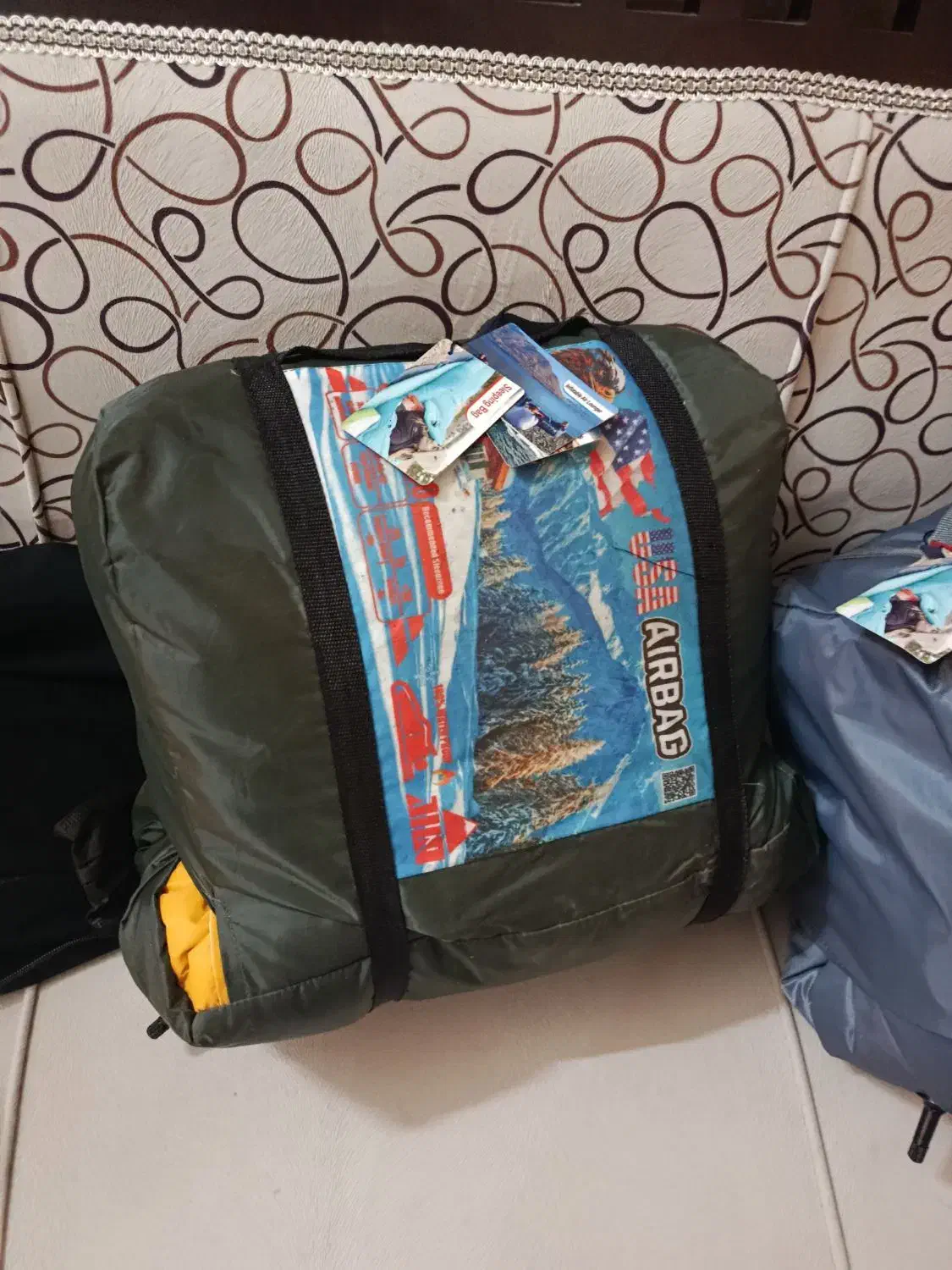 کیسه خواب بادی|کوهنوردی و کمپینگ|قزوین, |دیوار