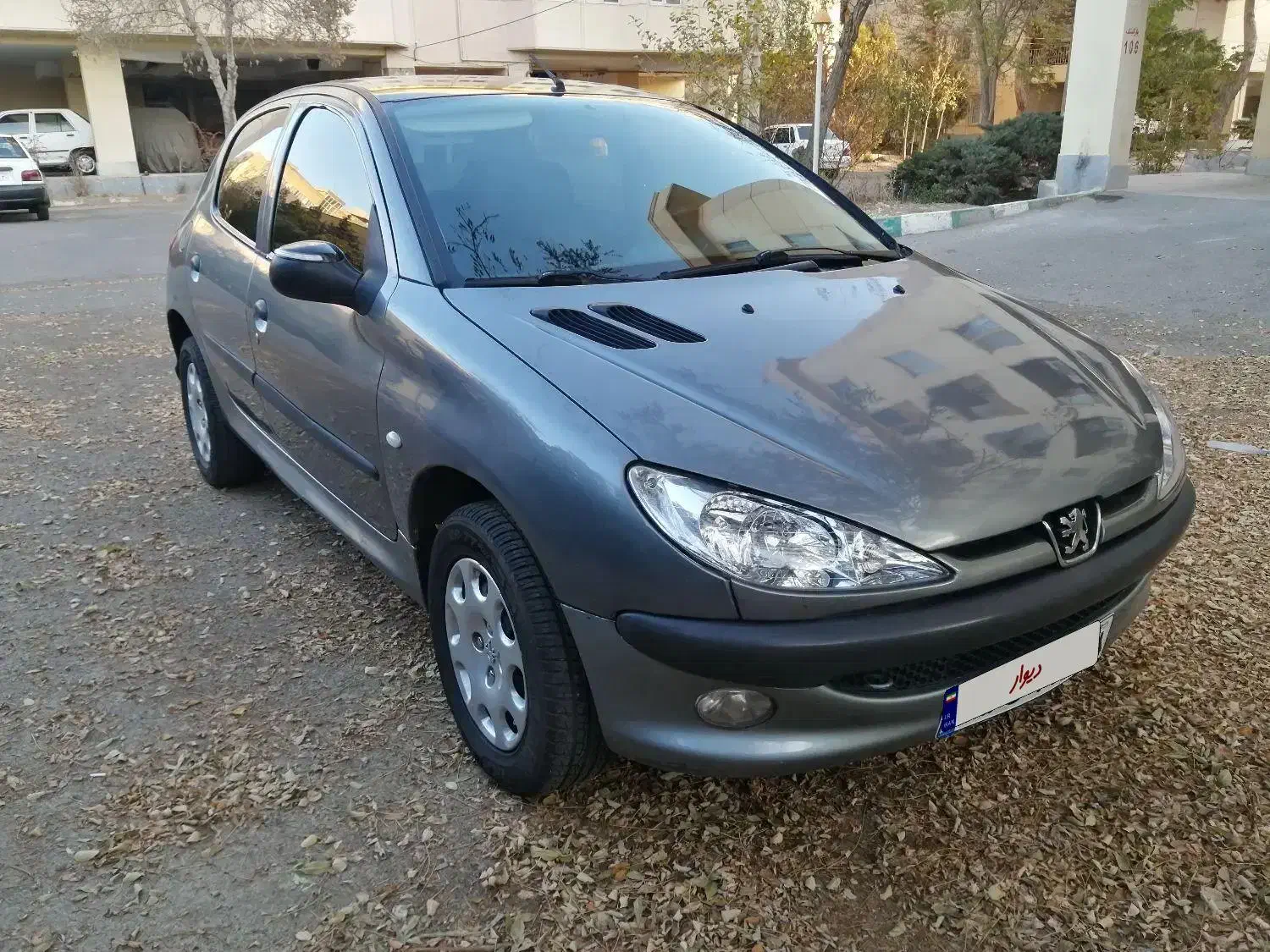 206 تیپ 2 مدل 89 خاکستری|خودرو سواری و وانت|ماهدشت, |دیوار