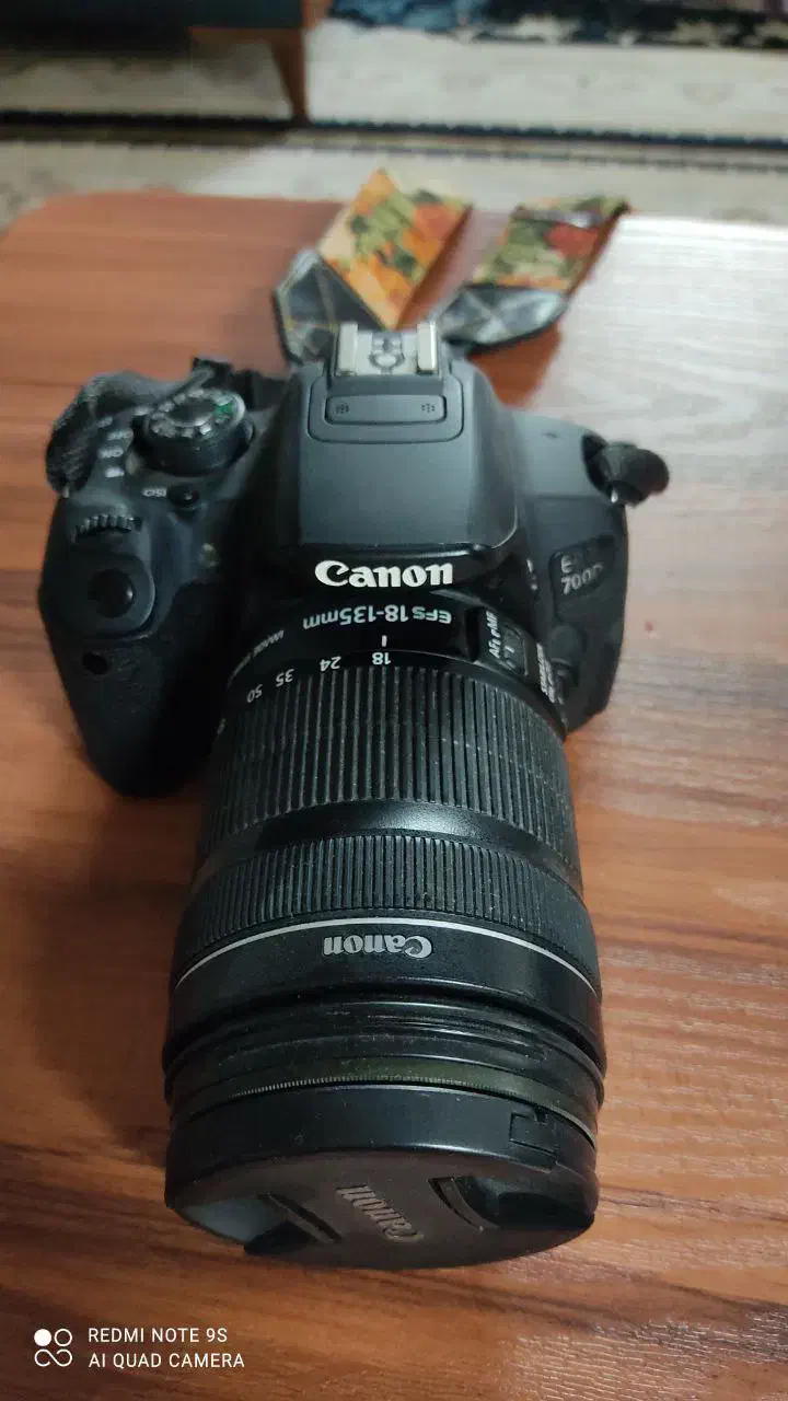 Canon 700d لنز ۱۸-۱۳۵|دوربین عکاسی و فیلمبرداری|کاشان, فاز ۲ ناجی آباد|دیوار