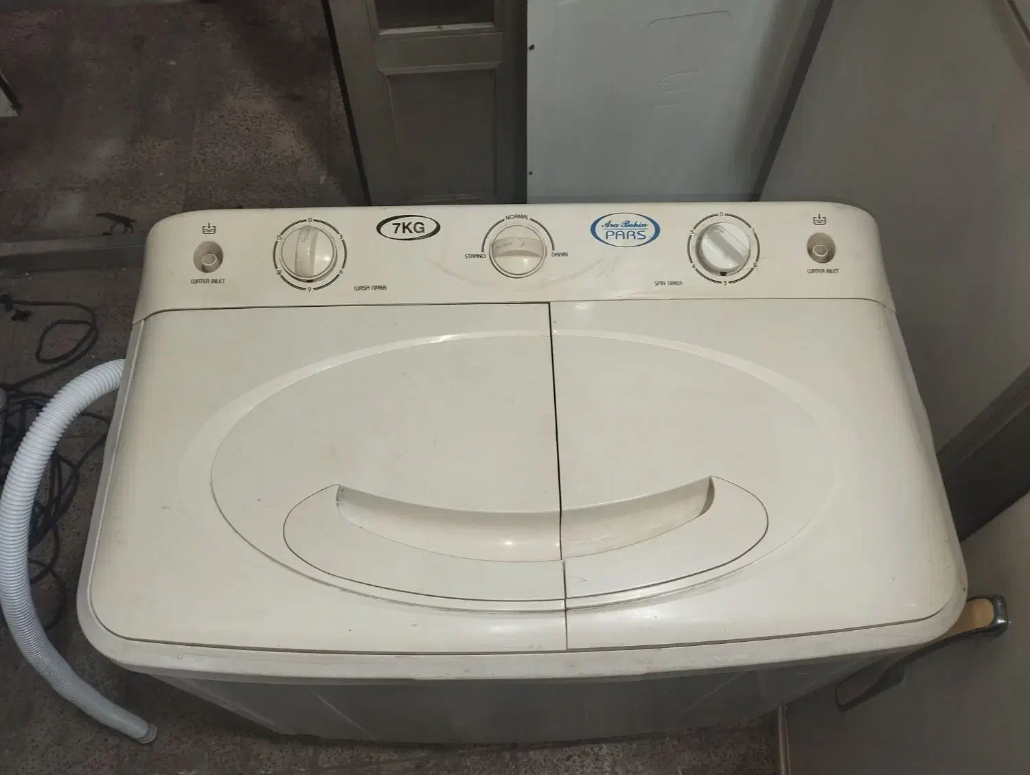 لباسشویی دوقلو پارس|ماشین لباسشویی و خشک‌کن لباس|آزادشهر, |دیوار