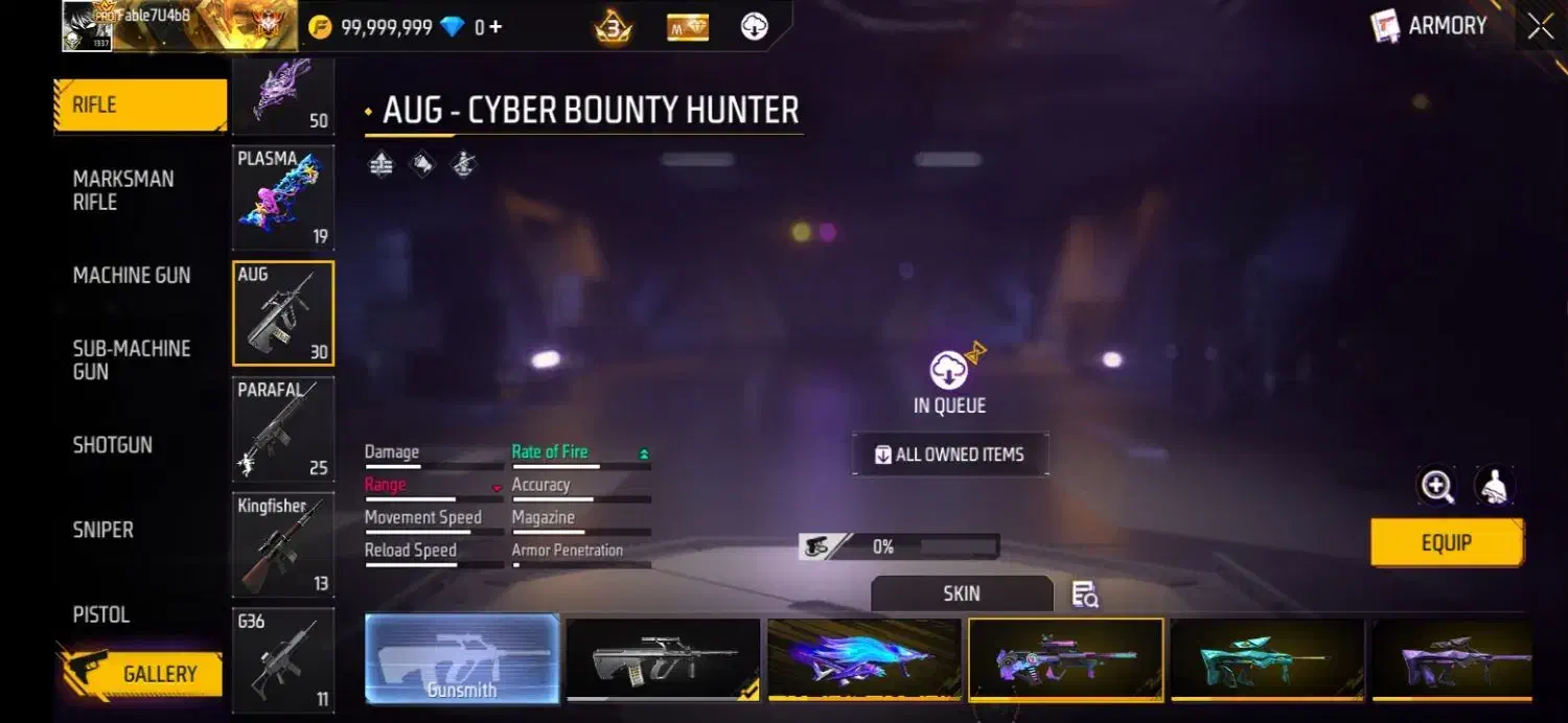 اکانت مودشوده فری فایر|کنسول، بازی ویدئویی و آنلاین|اهواز, شهرک شهید عباس پور|دیوار