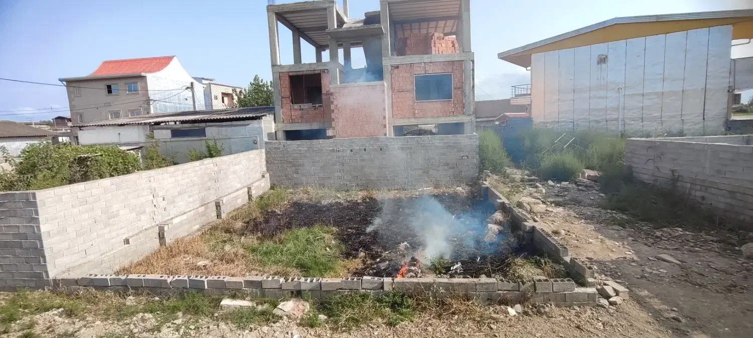 فروش۱۲۱ متر زمین دو نبش مسکونی در کاردگرمحله|فروش زمین و ملک کلنگی|آستانه سرا, |دیوار