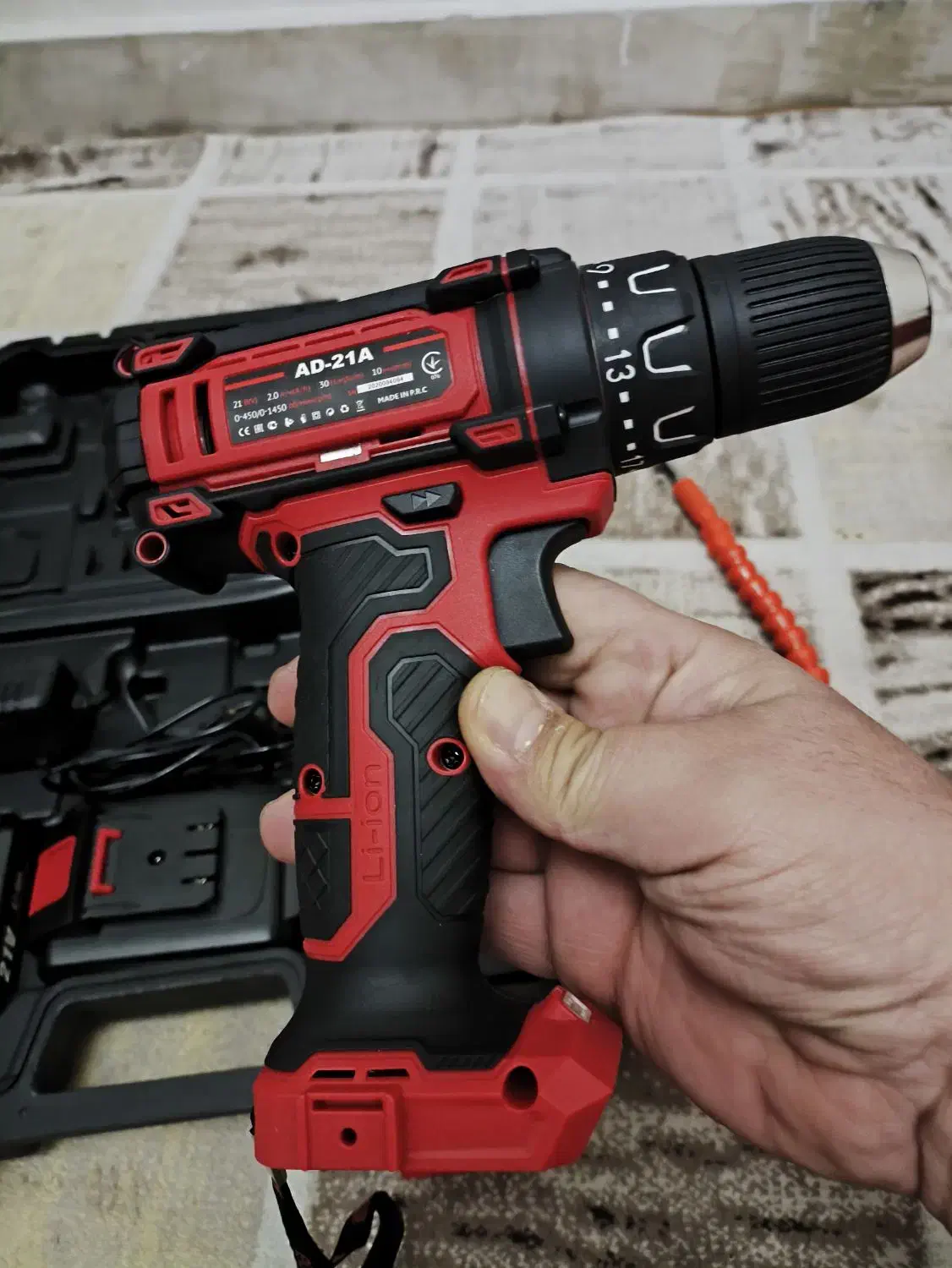 دریل شارژی ادون ۲۱ ولت|سایر لوازم برقی|اندیشه, اندیشه فاز ۱|دیوار