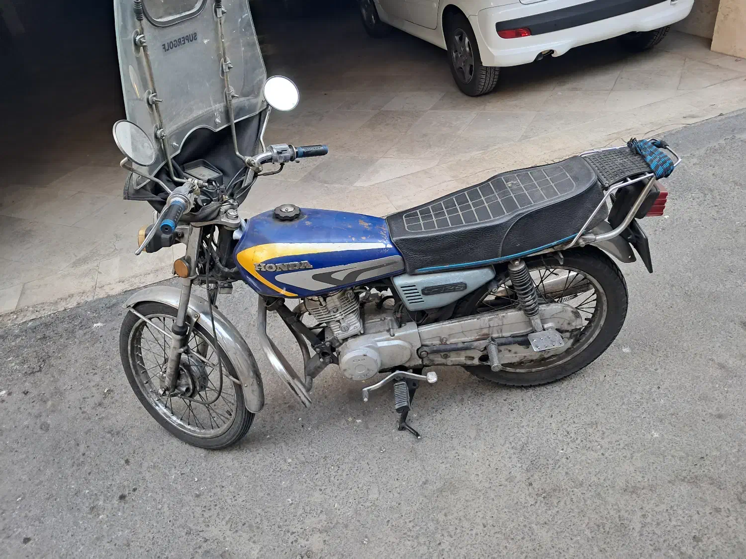 ۱۲۵ تندر|موتورسیکلت|تهران, خانی‌آباد|دیوار