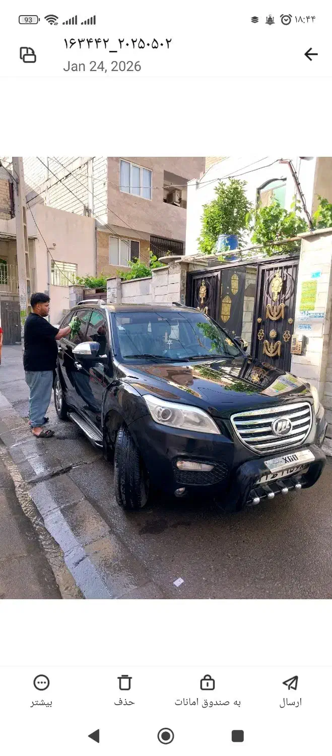 ماشین لیفان ایکس 60 مدل 93|خودرو سواری و وانت|مشکین‌دشت, |دیوار