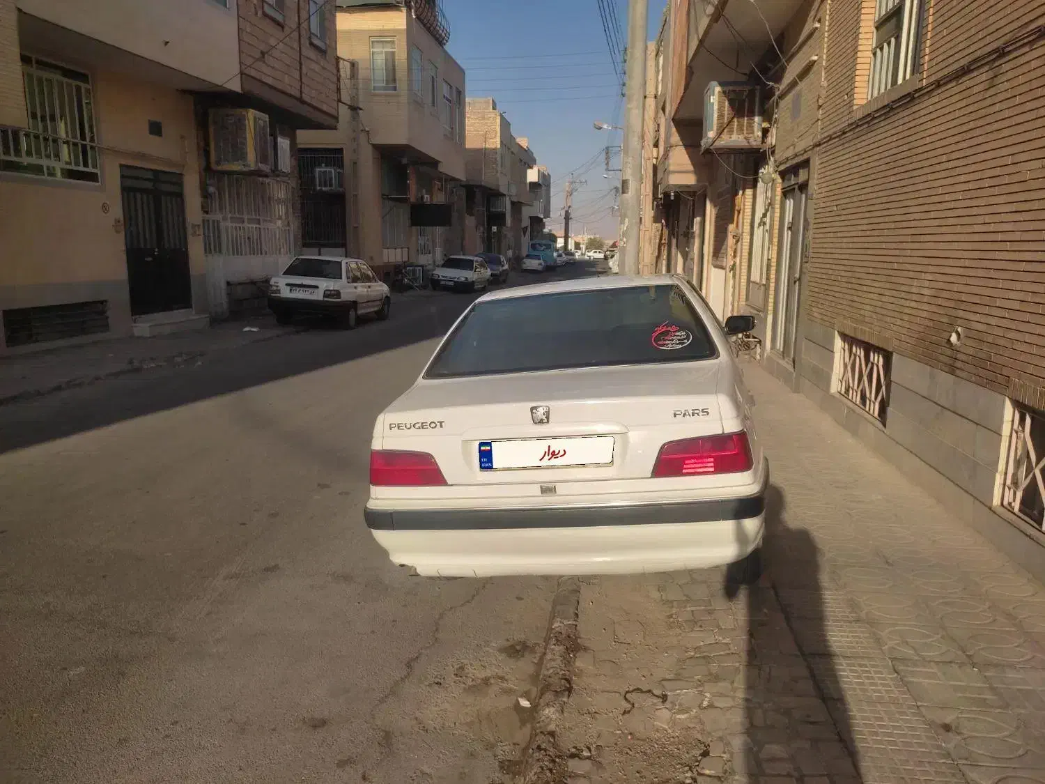 پژو پارس مدل 87 یک گلگیر رنگ|خودرو سواری و وانت|یزد, |دیوار