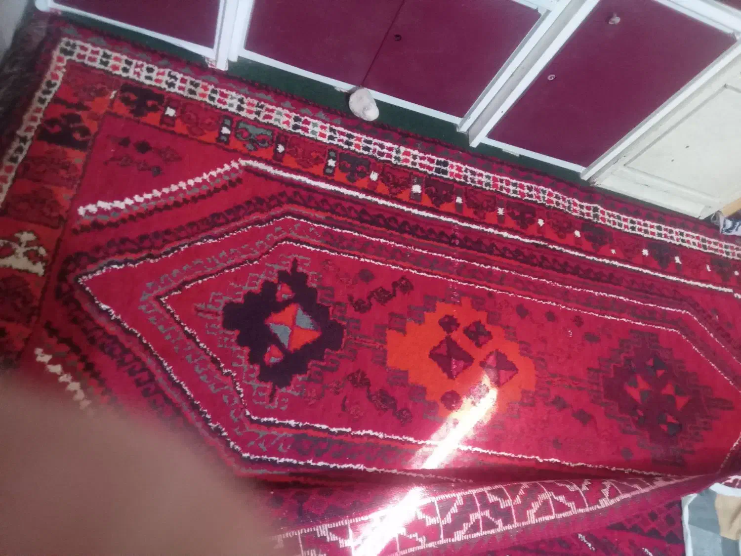 فرش دست بافت سنتی|فرش|شیراز, دارالرحمه|دیوار