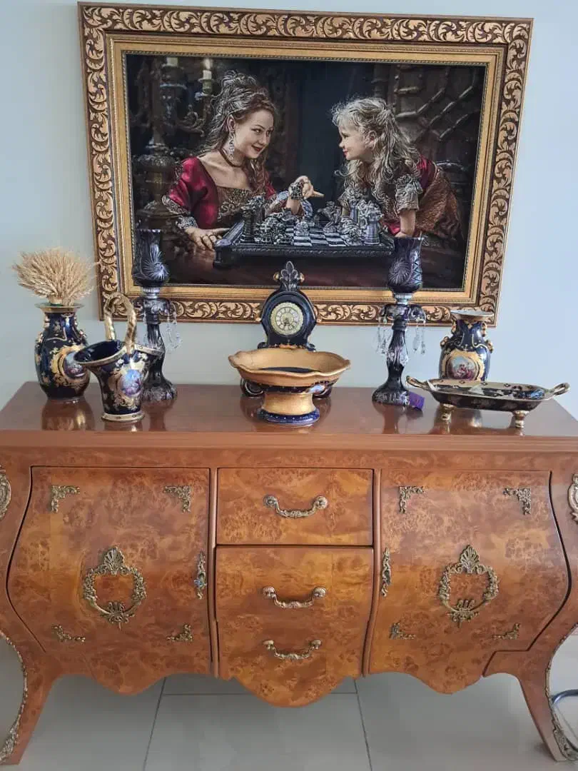 میز تلوزیون میز تی وی معرق چوبی ۱۲۰|میز تلویزیون|تهران, علم و صنعت|دیوار