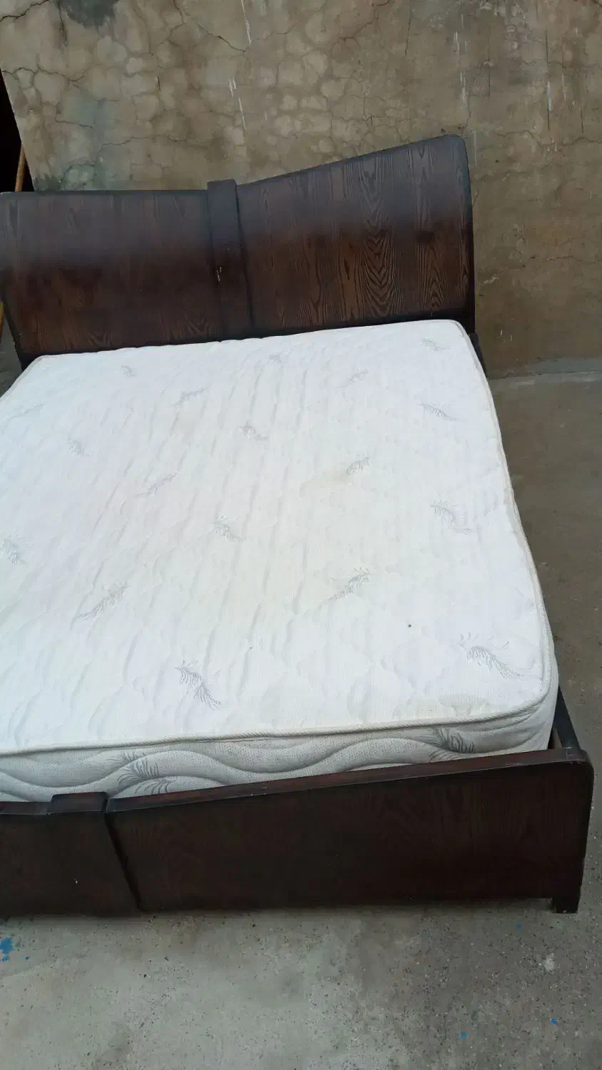 تخت خواب دونفره|تخت و سرویس خواب|کنگاور, |دیوار