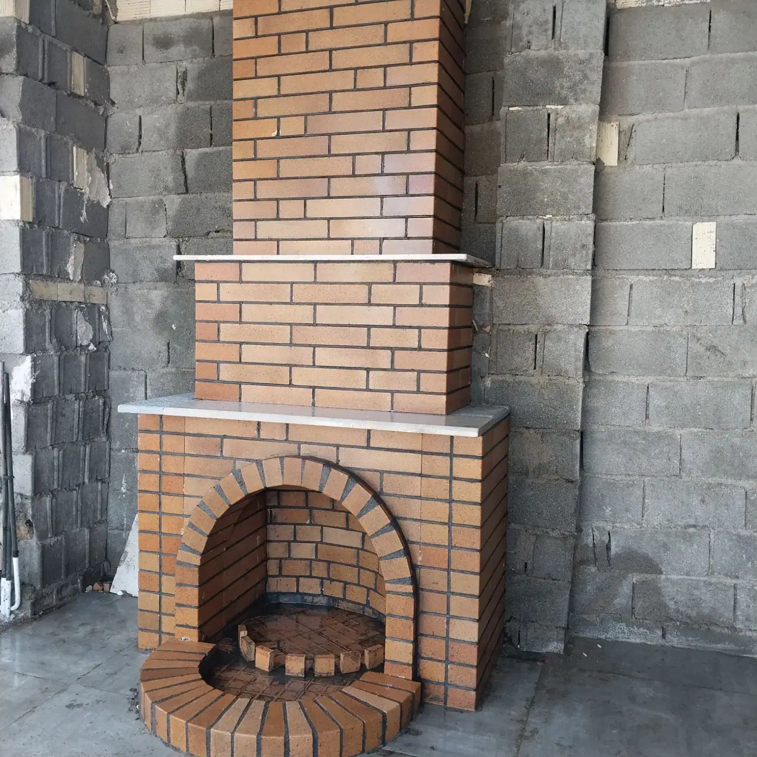 محوطه سازی و شومینه|خدمات پیشه و مهارت|یاسوج, |دیوار