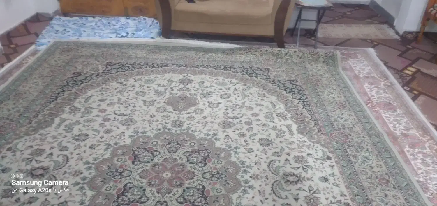 فرش 12متری کاشان...500شانه|فرش|آمل, |دیوار
