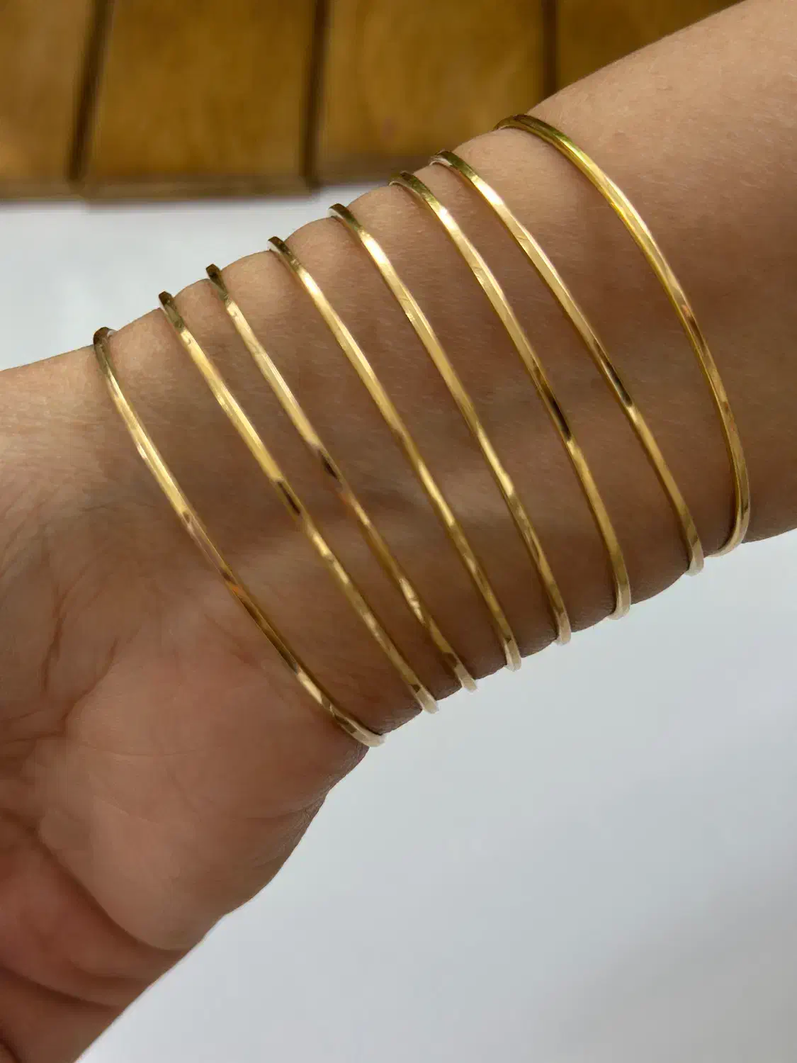 النگو ۱ میل آینه ای طلا|جواهرات|بندرعباس, |دیوار