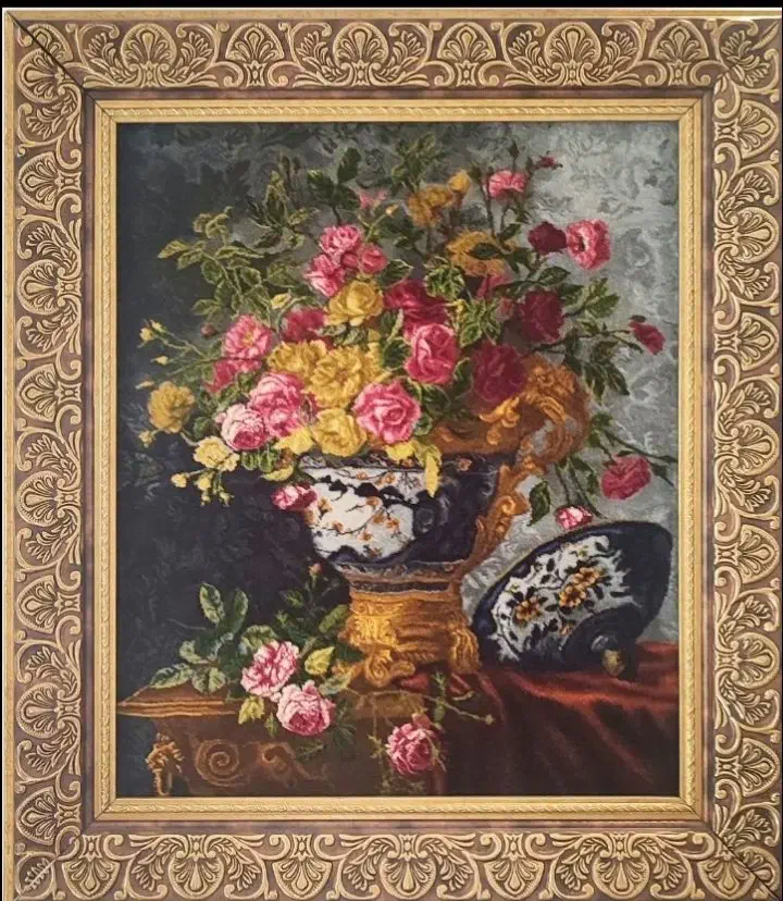 تابلو فرش دست بافت|تابلو فرش|کرمانشاه, |دیوار