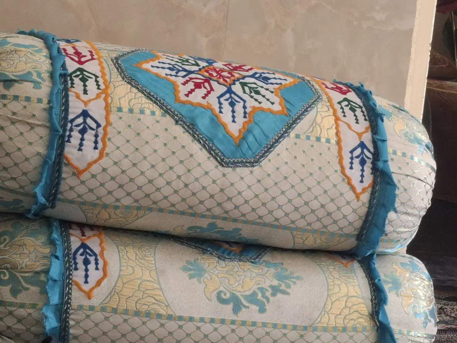 بالش لوله ای بزرگ ۱۲ عدد|رختخواب، بالش، پتو|ایرانشهر, |دیوار