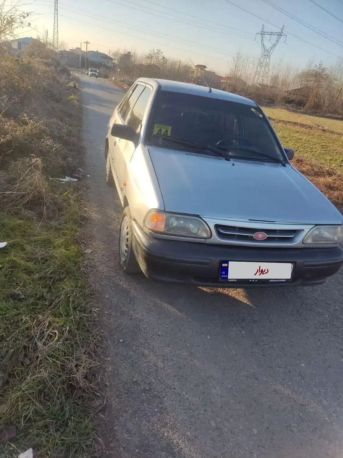 پراید 86دوگانه کارخانه|خودرو سواری و وانت|صومعه‌سرا, |دیوار