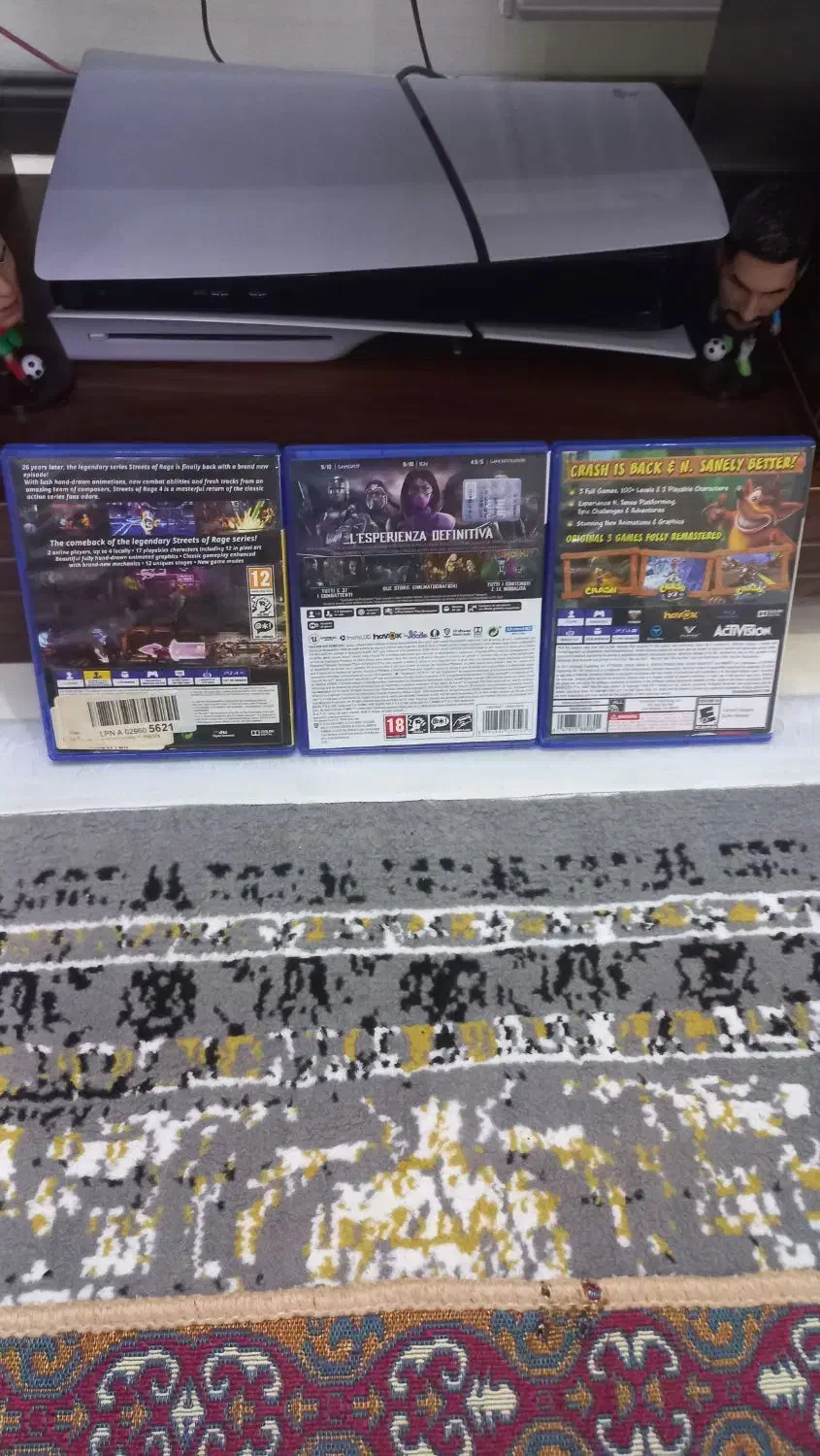 بازی ps4 ps5 crash street of rage  mortal کراش|کنسول، بازی ویدئویی و آنلاین|تهران, هاشمی|دیوار