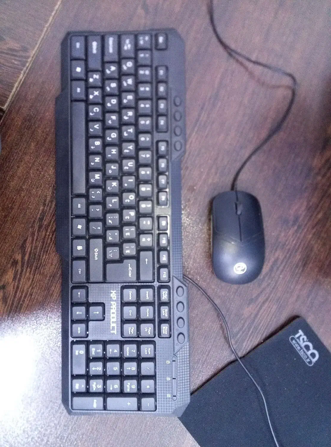 فروش ست موس و کیبورد زیر فی|قطعات و لوازم جانبی رایانه|بجنورد, |دیوار