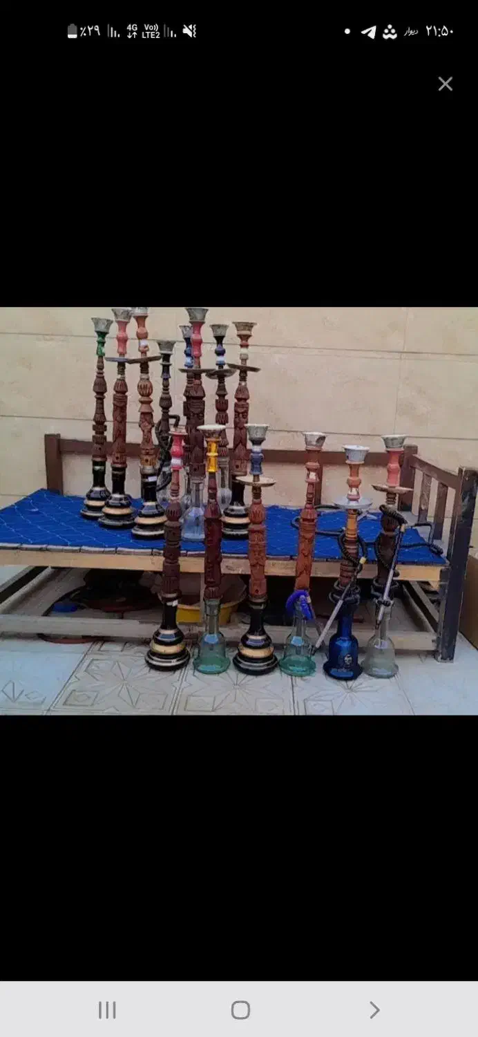 تعداد ۱۱ عدد قلیون کافه کوک|کلکسیون و سرگرمی|چناران, |دیوار