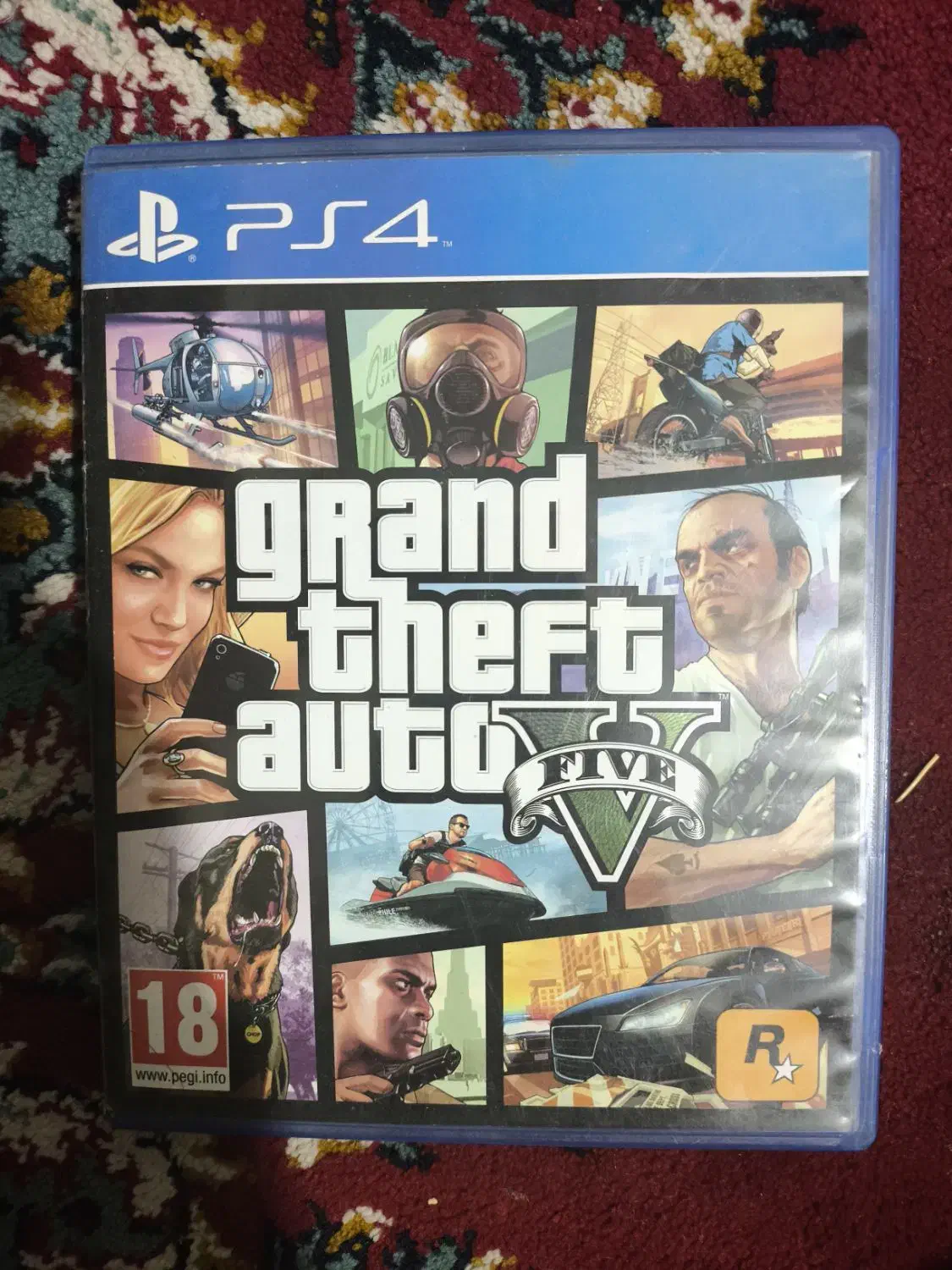 بازی GTA v برای ps4|کنسول، بازی ویدئویی و آنلاین|مشهد, شهرک ابوذر|دیوار