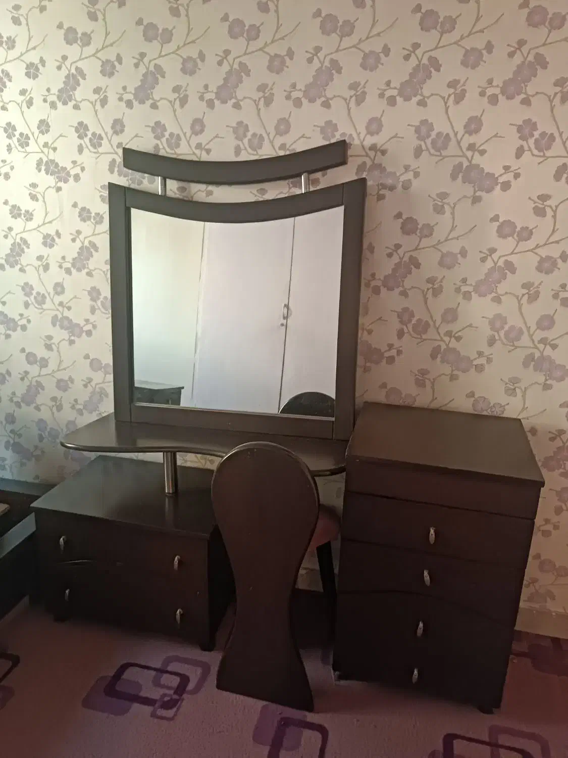 تخت خواب دونفره|تخت و سرویس خواب|اندیشه, شهرک کوثر|دیوار