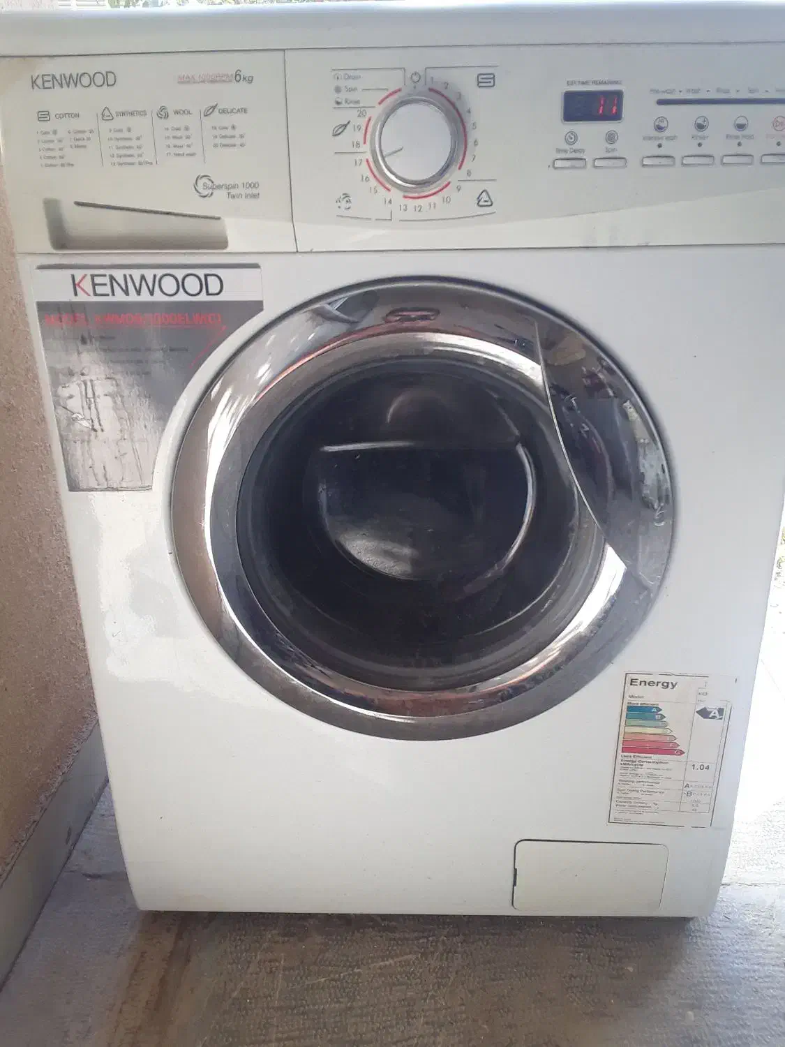 لباسشویی۵کیلویی کنوود از دم قسط|ماشین لباسشویی و خشک‌کن لباس|شاهین‌شهر, شهرک سایت|دیوار