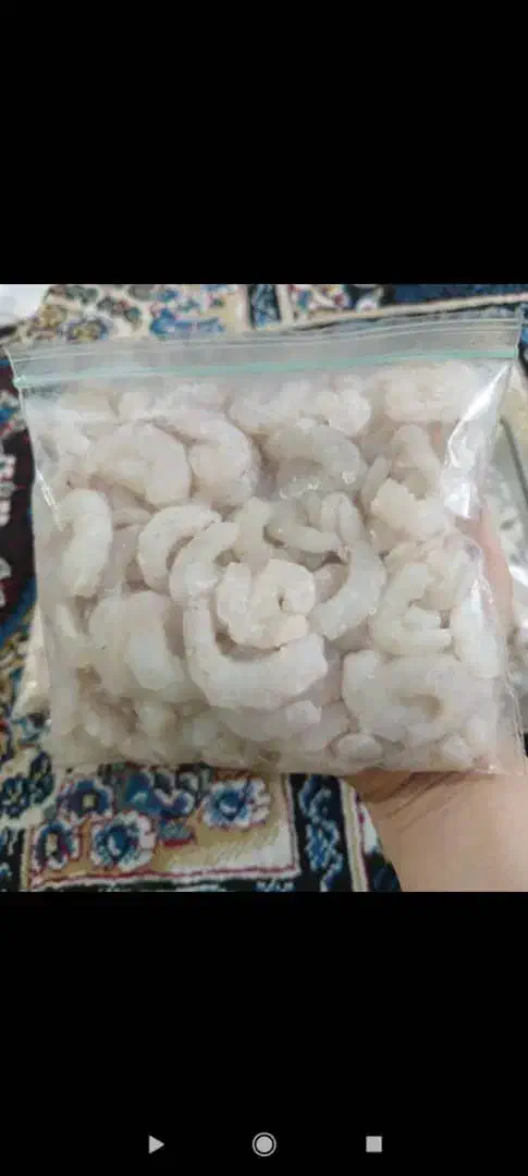 میگو تازه تازه صید روز پاک شده آماده|خوردنی و آشامیدنی|شیراز, طلاب|دیوار