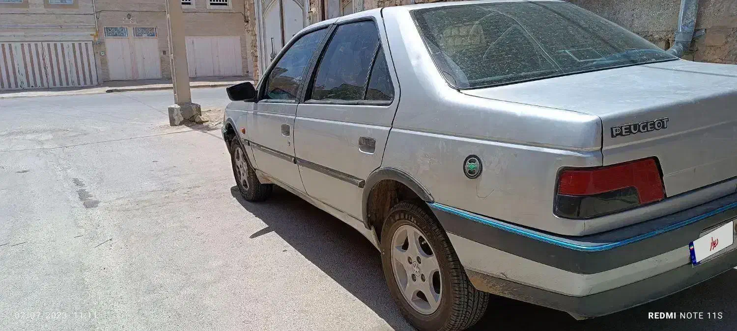 پژو 405 دوگانه سوز شرکتی|خودرو سواری و وانت|نیر (یزد), |دیوار