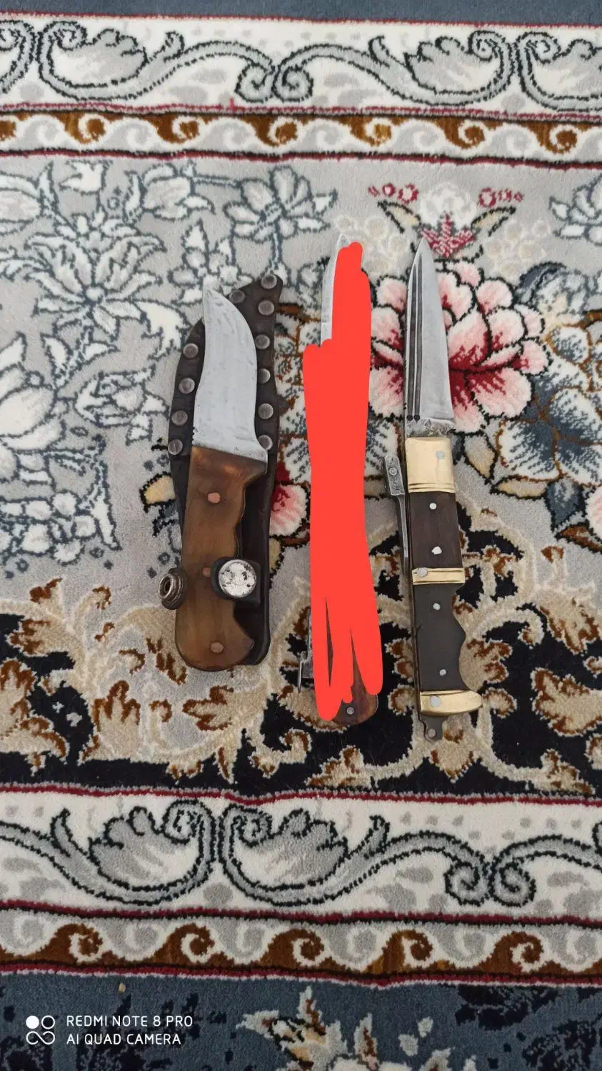 چاقو قدیمی|کلکسیون اشیاء عتیقه|کرمانشاه, |دیوار