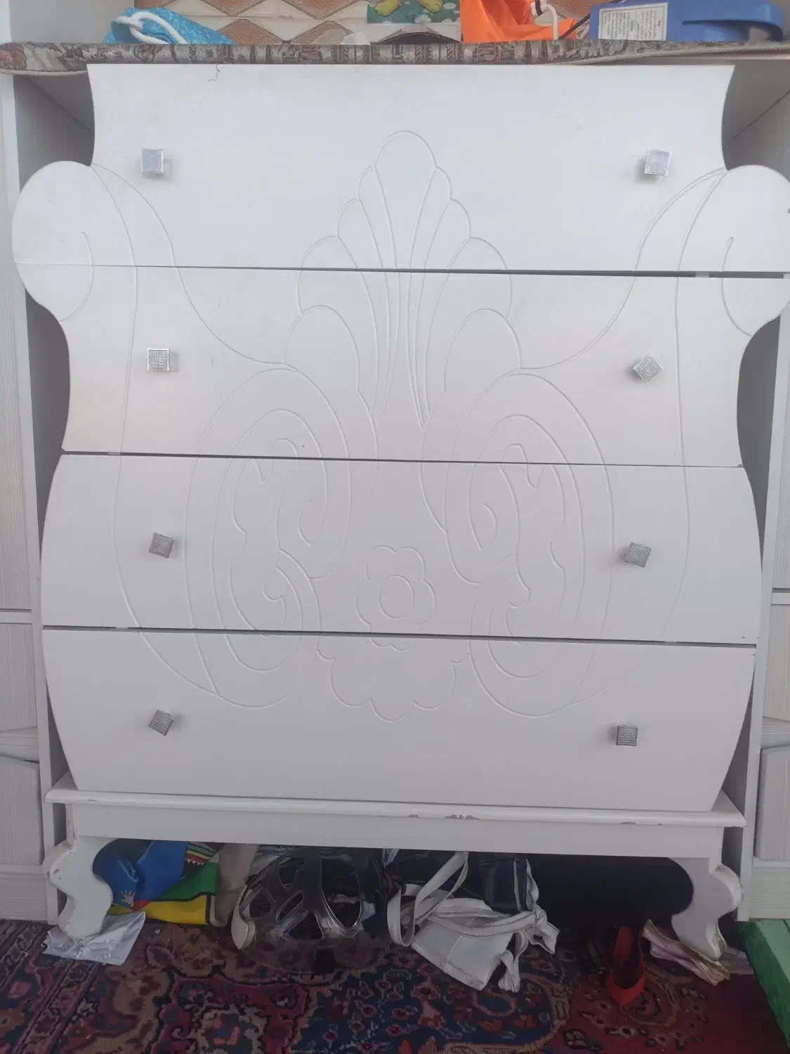 دلاور لباس 4کشو|جاکفشی، کمد، دراور|علی‌آباد کتول, |دیوار