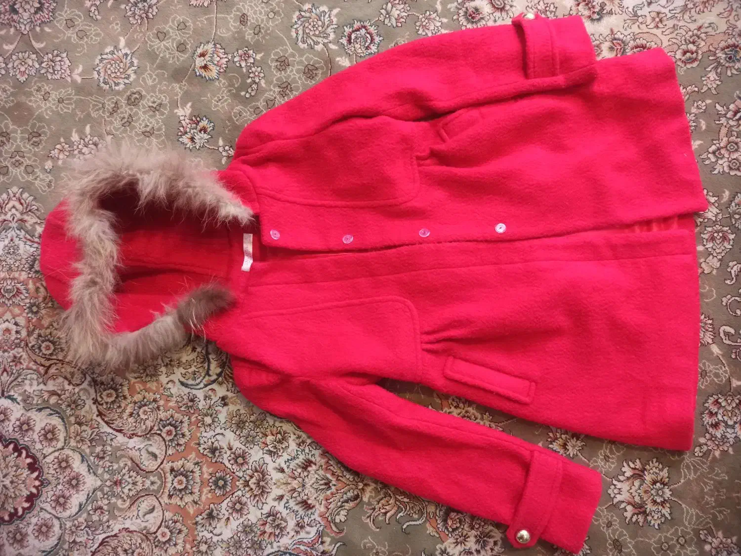 گاپیشن یا پالتو دخترانه سایز لارج L درحدنو|لباس|اصفهان, دوطفلان|دیوار