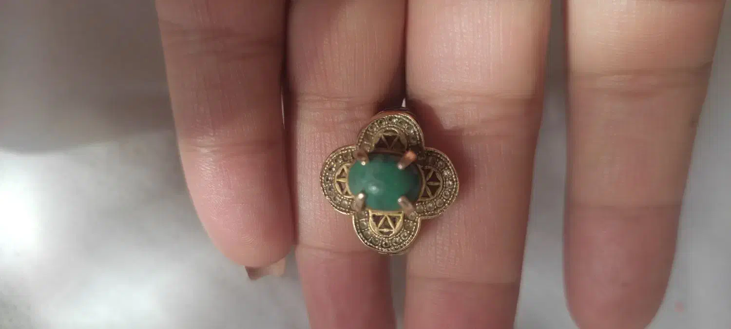 انگشتر قدیمی کپی طلا|جواهرات|شیراز, شهرک فرزانگان|دیوار