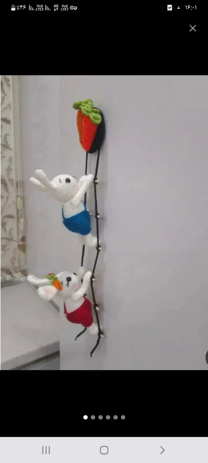 مگنت یخچال طرح خرگوش هایه دزد|صنایع دستی و سایر لوازم تزئینی|شیروان (خراسان), |دیوار