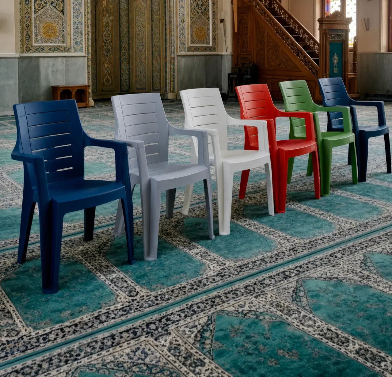 صندلی پلاستیکی ارزان قیمت سرو مسجد۲۰۰|میز و صندلی غذاخوری|تهران, توحید|دیوار
