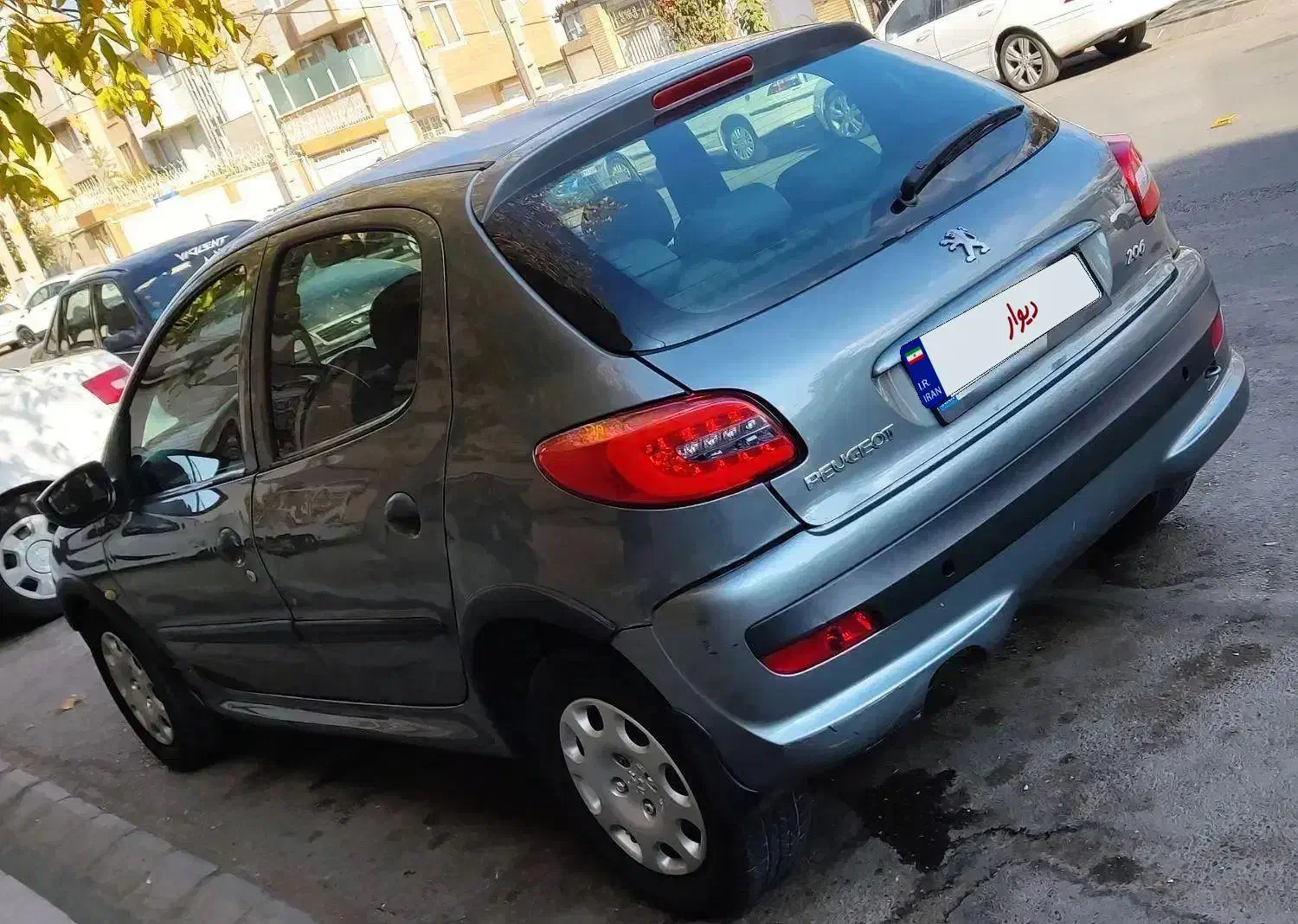 پژو ۲۰۶ تیپ ۲ مدل ۸۶|خودرو سواری و وانت|فردوس (خراسان), |دیوار