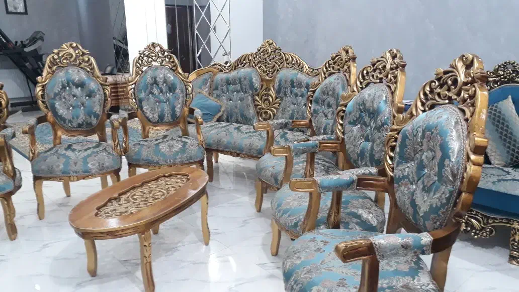 مبلمان استیل فرهی سلطنتی|مبلمان خانگی و میز عسلی|فردوسیه, |دیوار