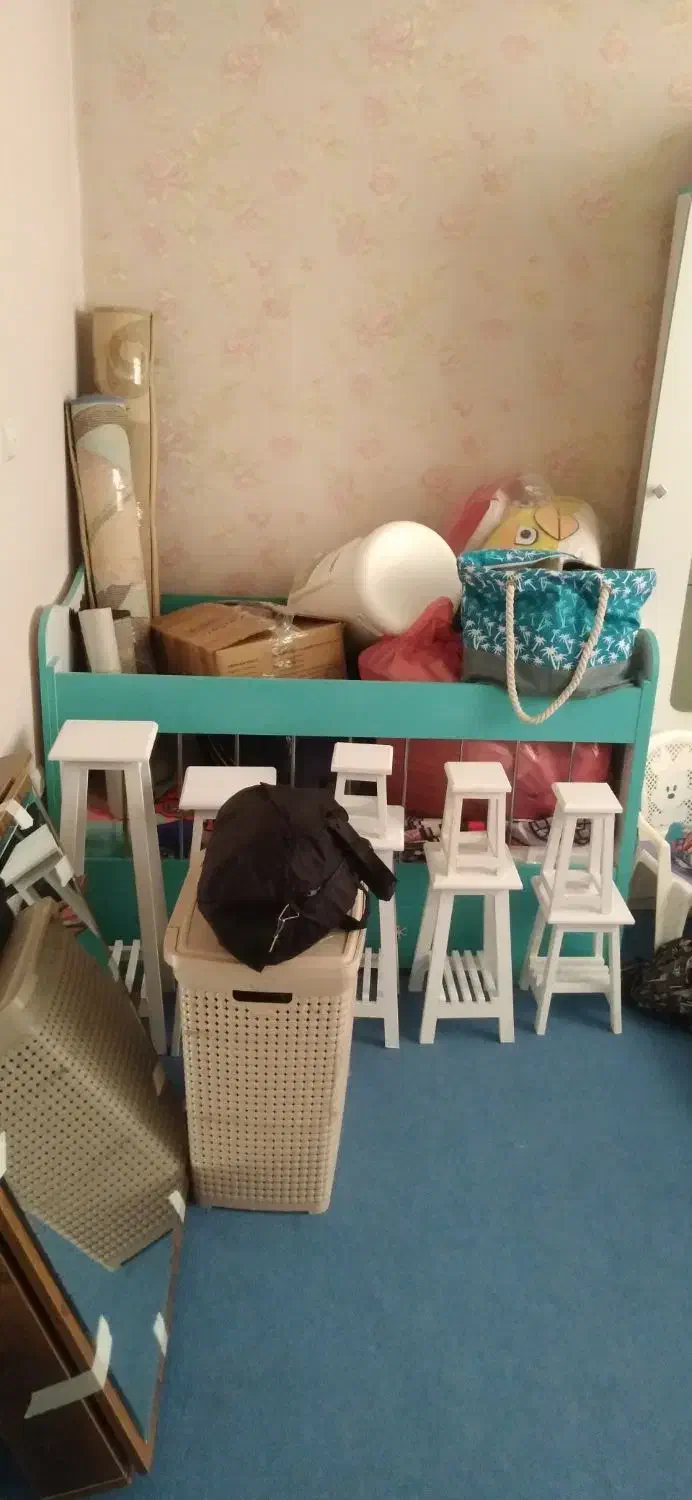 کمد وتخت خواب بچه|تخت و سرویس خواب|فردیس, داوری|دیوار