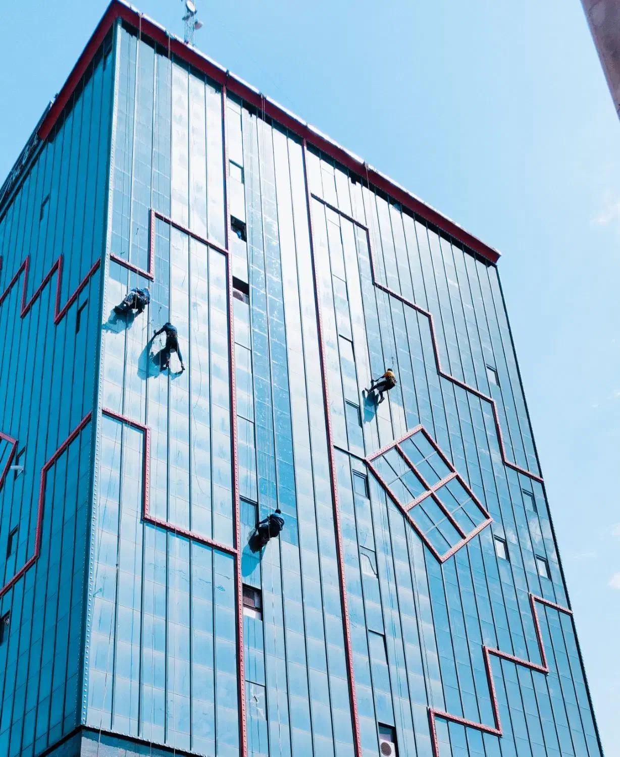 نماشویی،شستشوی نما،نظافت شیشه،راپل،طنابی|خدمات نظافت|تهران, جردن|دیوار