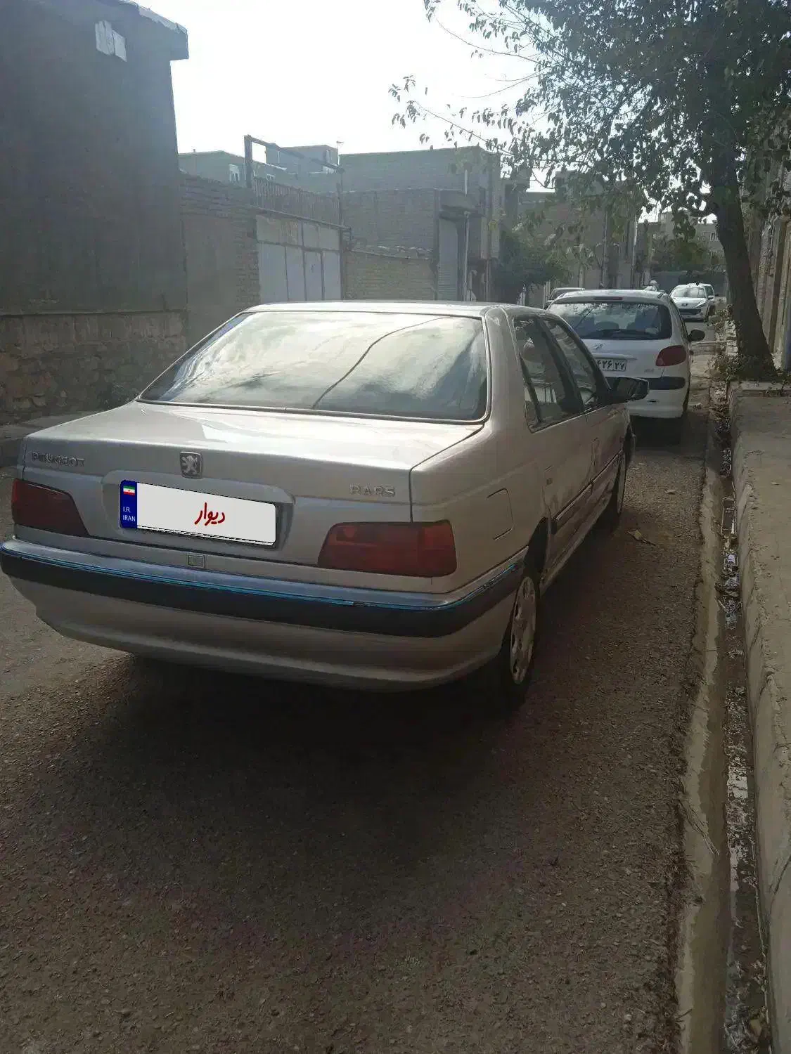 پژو پارس نقره ای|خودرو سواری و وانت|میاندوآب, |دیوار