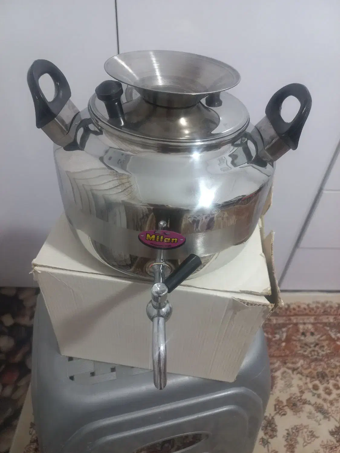 کتری استیل نونو|قوری، کتری، قهوه‌ساز دستی|اسلام‌‌آباد غرب, |دیوار